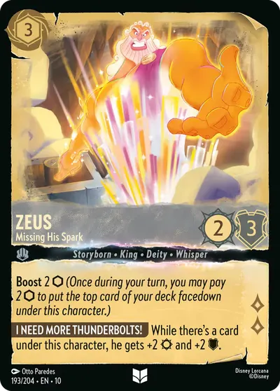 Zeus - Missing His Spark