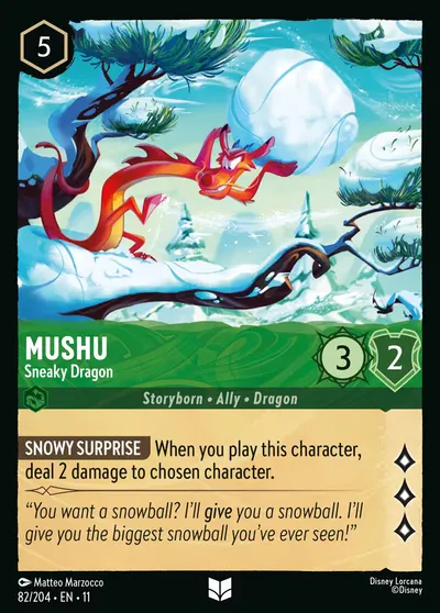 Mushu - Sneaky Dragon