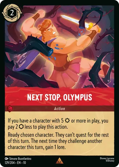 Next Stop, Olympus