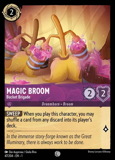 Magic Broom - Bucket Brigade