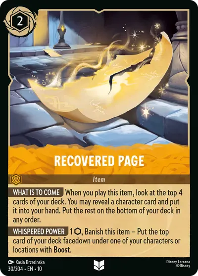 Recovered Page