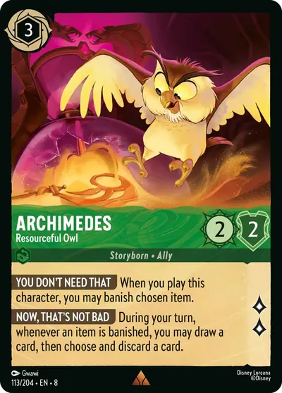 Archimedes - Resourceful Owl