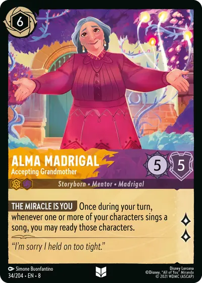 Alma Madrigal - Accepting Grandmother