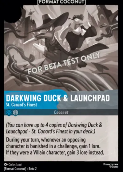 Darkwing Duck & Launchpad - "St. Canard's Finest"