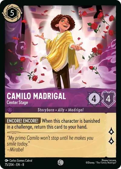 Camilo Madrigal - Center Stage