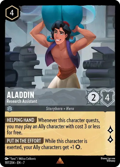 Aladdin - Research Assistant