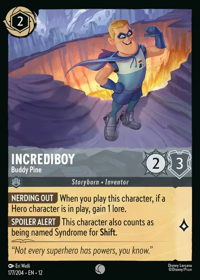 Incrediboy - Buddy Pine