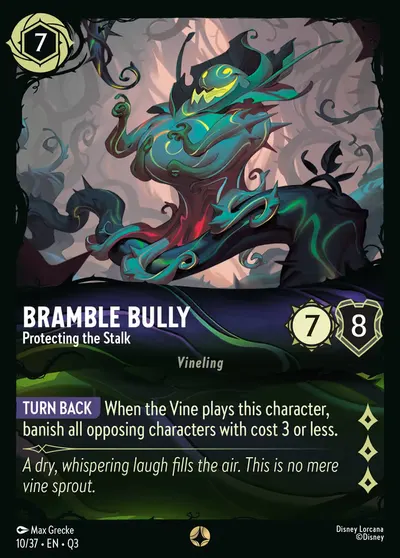 Bramble Bully - Protecting the Stalk
