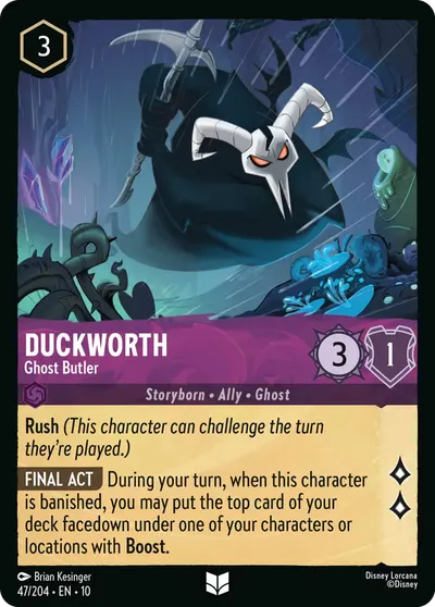 Duckworth - Ghost Butler