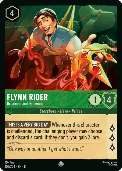 Flynn Rider - Breaking and Entering