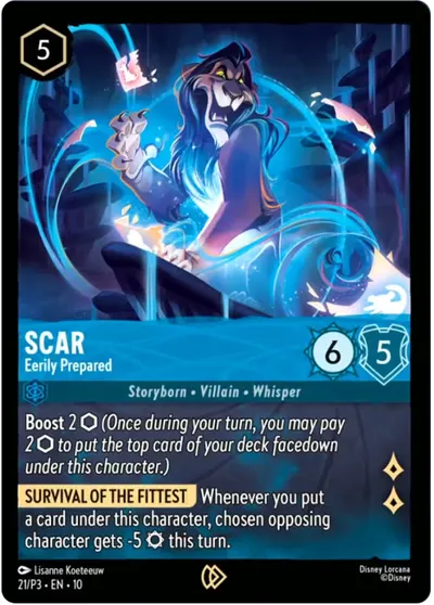 Scar - Eerily Prepared