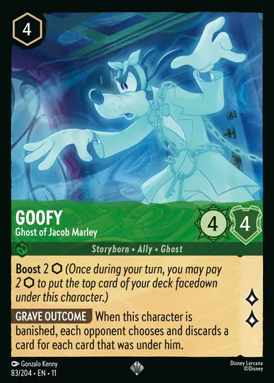 Goofy - Ghost of Jacob Marley