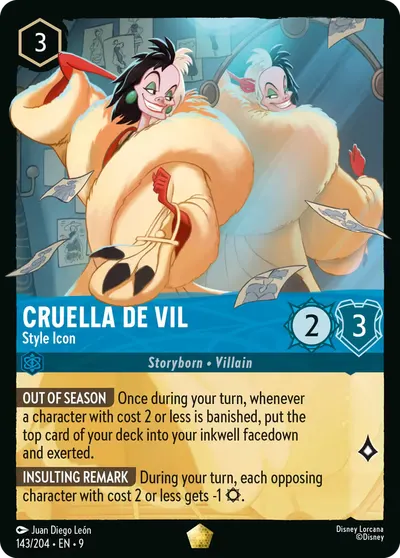 Cruella De Vil - Style Icon