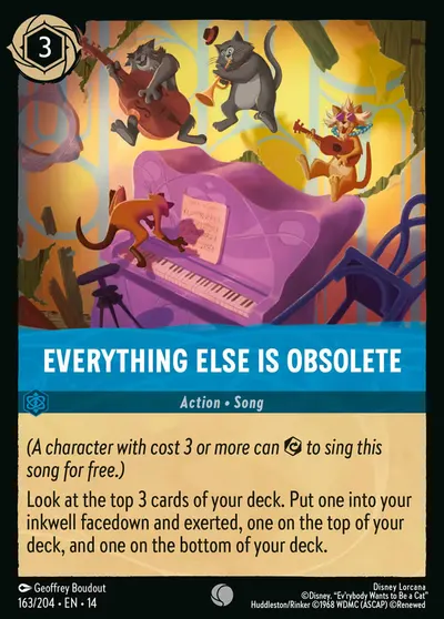 Everything Else Is Obsolete