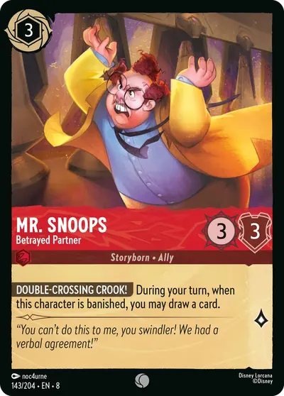 Mr. Snoops - Betrayed Partner