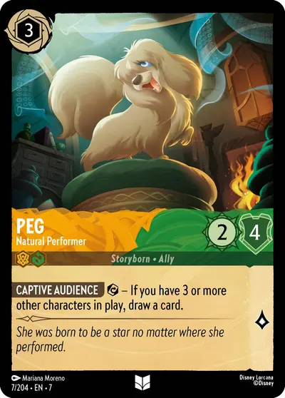 Peg - Natural Performer