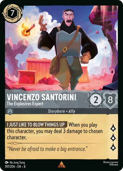 Vincenzo Santorini - The Explosives Expert