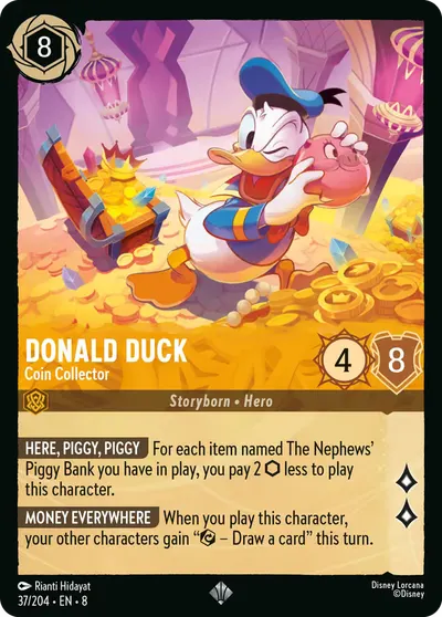 Donald Duck - Coin Collector