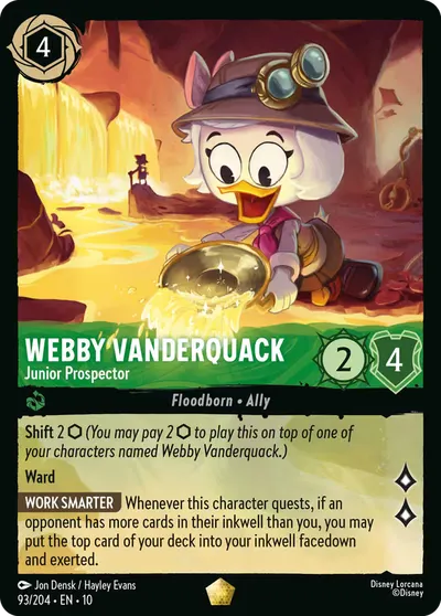 Webby Vanderquack - Junior Prospector