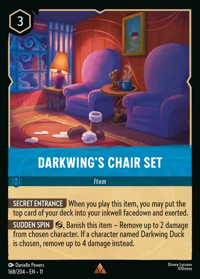 Darkwing's Chair Set