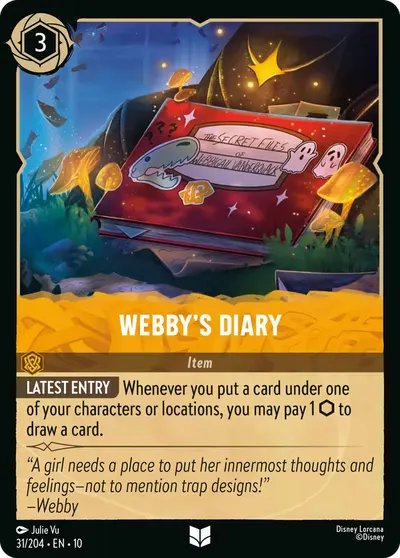Webby's Diary