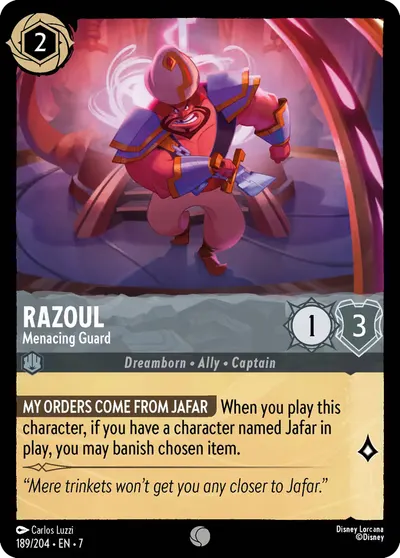 Razoul - Menacing Guard