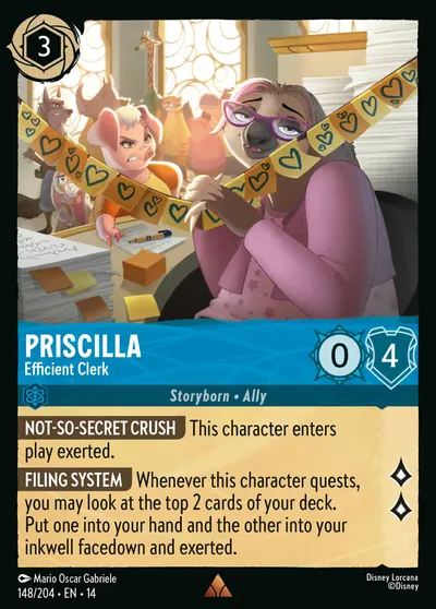 Priscilla - Efficient Clerk