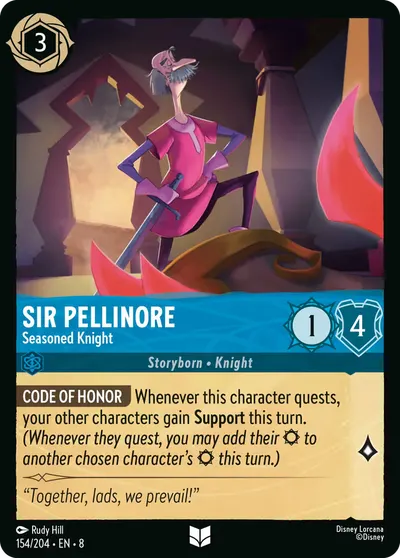Sir Pellinore - Seasoned Knight