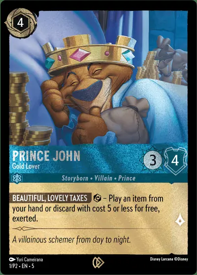 Prince John - Gold Lover