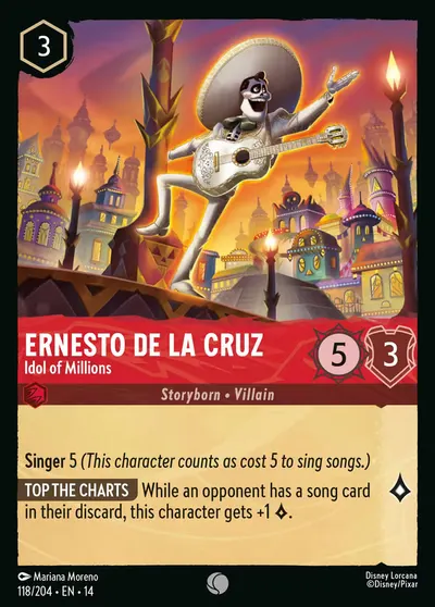 Ernesto de la Cruz - Idol of Millions