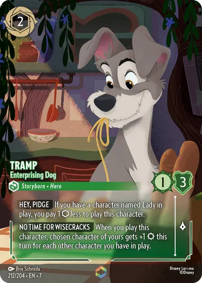 Tramp - Enterprising Dog
