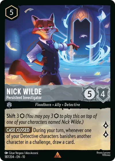 Nick Wilde - Persistent Investigator