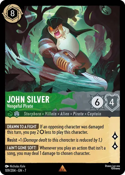 John Silver - Vengeful Pirate