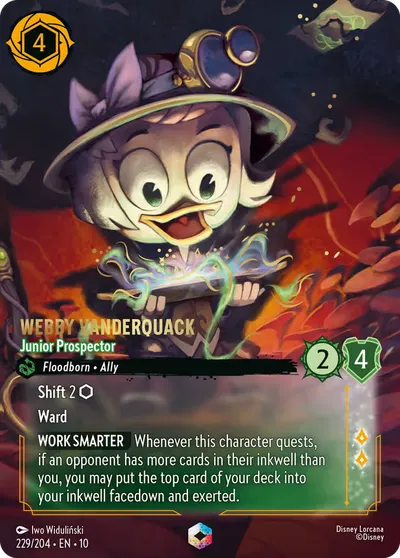 Webby Vanderquack - Junior Prospector