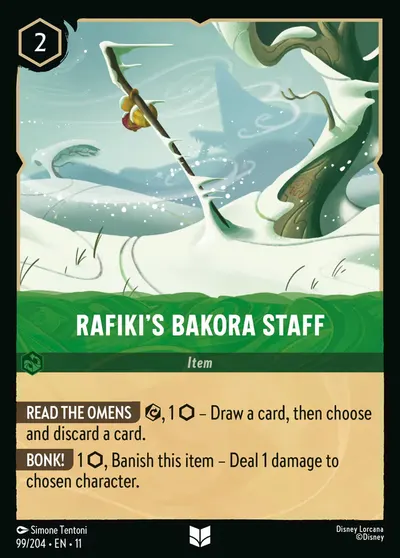 Rafiki's Bakora Staff