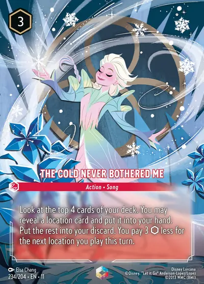 The Cold Never Bothered Me