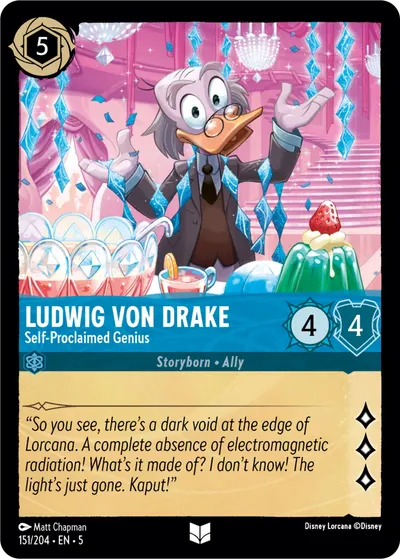 Ludwig von Drake - Self-Proclaimed Genius
