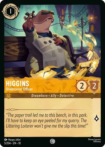Higgins - Undercover Officer