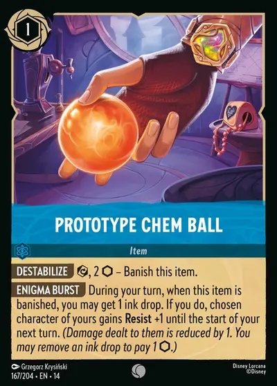 Prototype Chem Ball