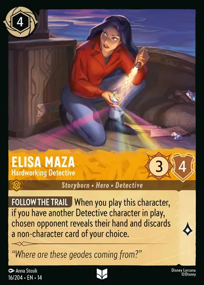 Elisa Maza - Hardworking Detective
