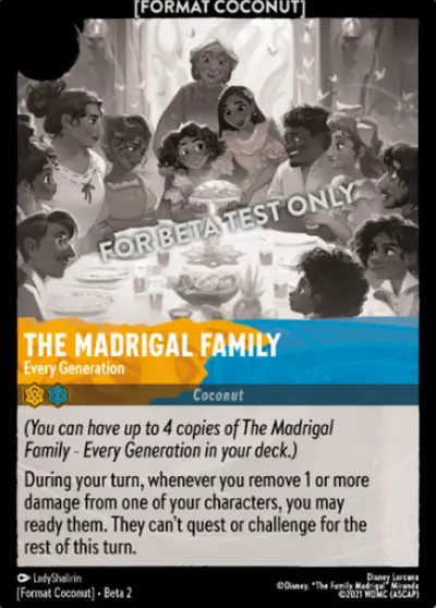 The Madrigal Family - "Every Generation"