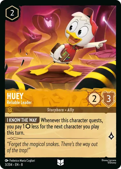 Huey - Reliable Leader