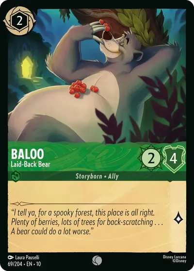 Baloo - Laid-Back Bear