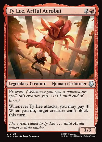 Ty Lee, Artful Acrobat