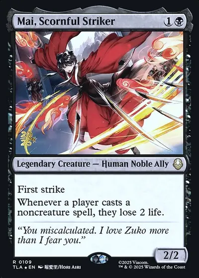 Mai, Scornful Striker
