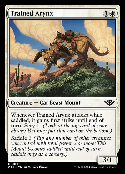 Trained Arynx