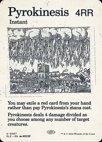 Pyrokinesis