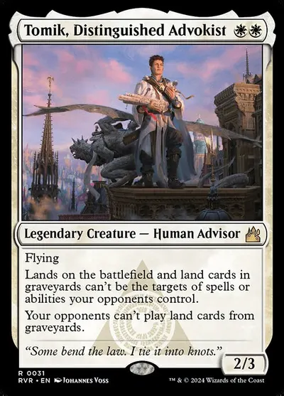 Tomik, Distinguished Advokist