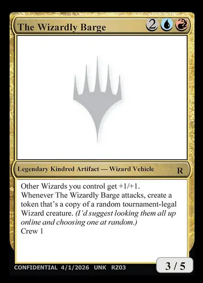 The Wizardly Barge