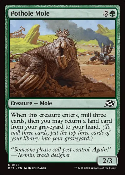 Pothole Mole
